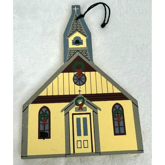 Cats Meow Village Limited Edition Ornaments - Christmas 1996 - complete set of 6 - Picture 4 of 10